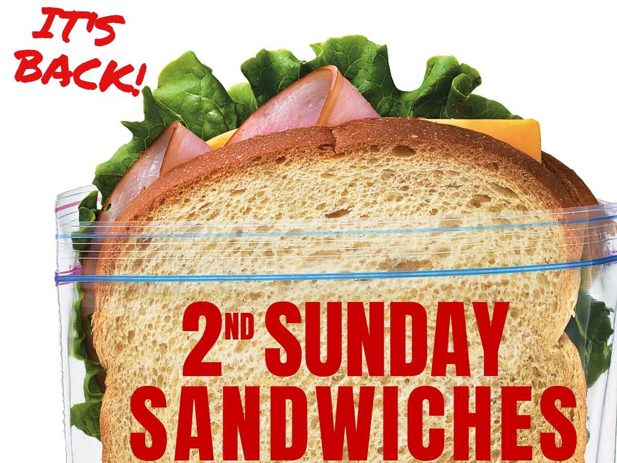 2nd Sunday Sandwiches
